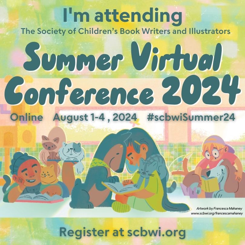 Social image for the SCBWI Summer Virtual Conference 2024