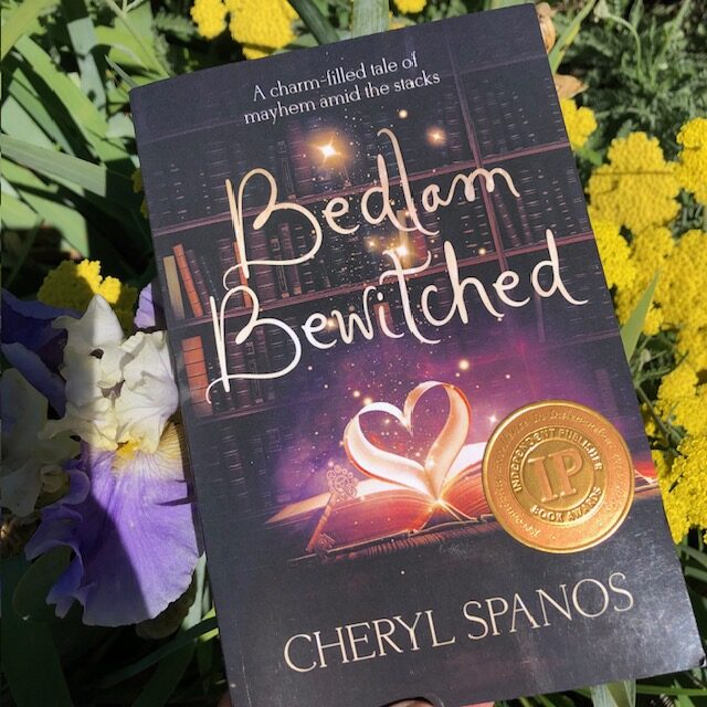 Cover of Bedlam Bewitched in garden setting for post on Place as Character